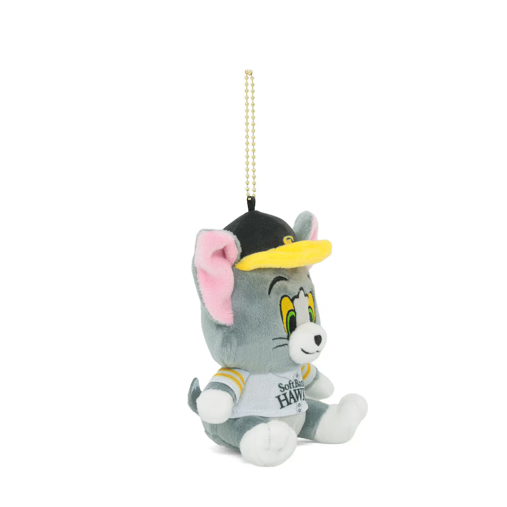 [準現貨][預9月頭到貨] Tom and Jerry x Softbank Hawks聯乘限定- 吊飾公仔 Tom STJ0286