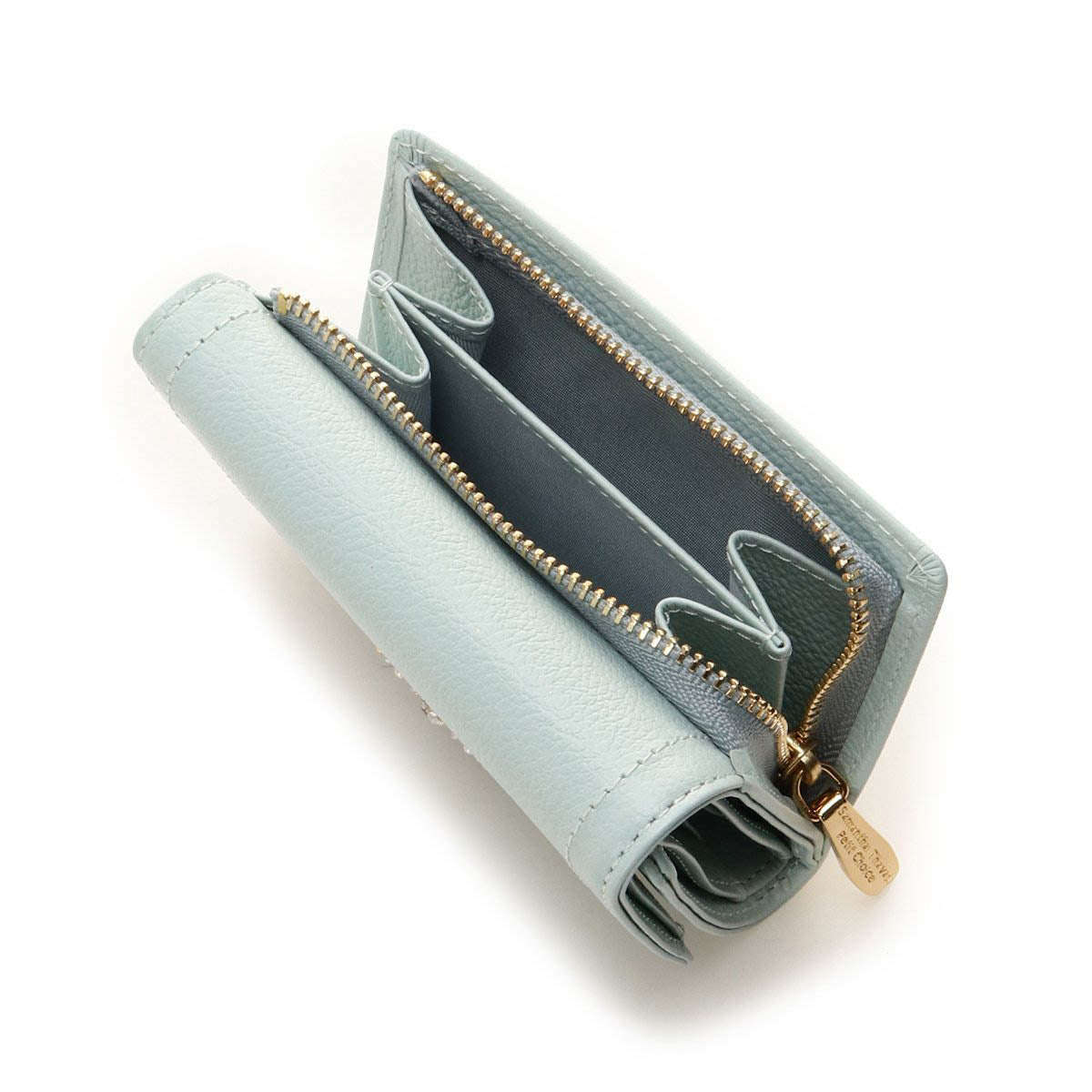 [Pre-order Item] Samantha Thavasa Petit Choice Heart-Shaped Angel Wing Short Silver Bag (4 Colors Available) SSG0087