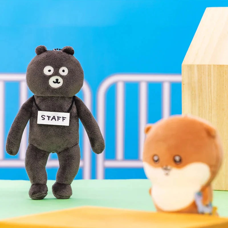 [準現貨][再販！約9月上旬到貨] ナガノNAGANO 自嘲熊JOKE BEAR ～握手會的Staff 公仔掛件 SNA0093