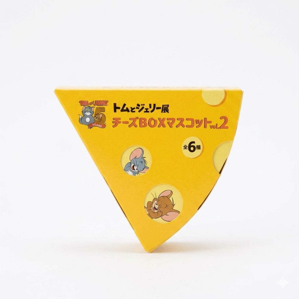 [現貨] Tom and Jerry - 85週年紀念Tom and Jerry日本展限定！芝士盲盒公仔掛件 第2彈！（全6款，盲抽隨機發貨/原箱）  STJ0259 / STJ0260
