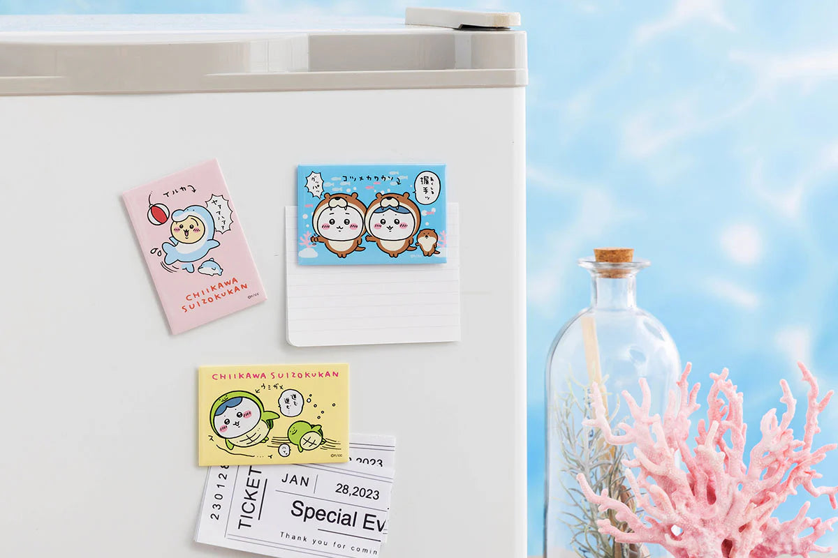 [In Stock] Chiikawa Aquarium Series ~ Hachiware Little Turtle Magnet Sticker SCH0711