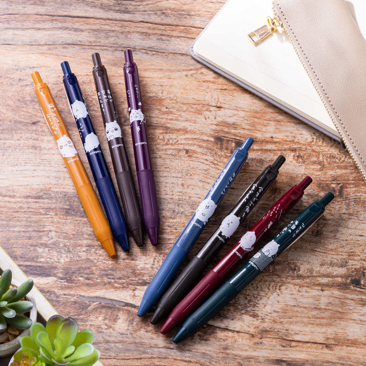 [In Stock] Nagano Joke Bear 0.5mm Dark Purple Ink Pen SNA0201