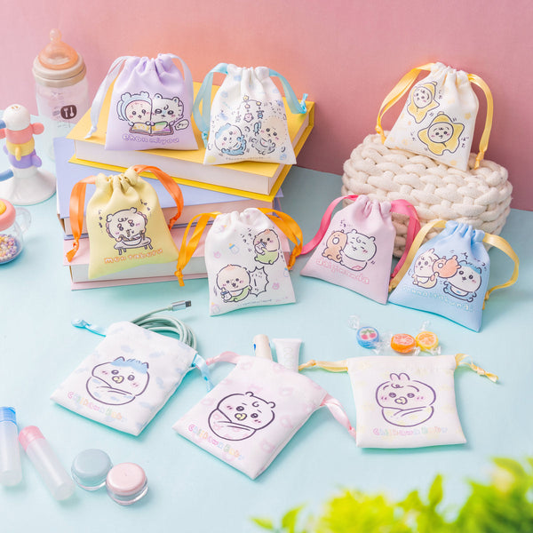 [準現貨] [預計9月尾-10月頭到貨]ちいかわCHIIKAWA Baby- BB小物索繩袋 （全10款，盲抽） SCH1341