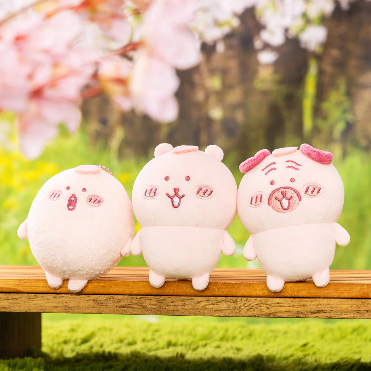 [準現貨][預3月中到貨] ナガノNAGANO 自嘲熊JOKE BEAR ～櫻花系列- コロッケ掛飾 SNA0237