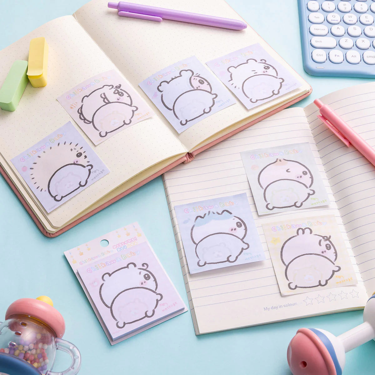 [Ready stock]ちいかわCHIIKAWA Baby-MEMO SCH1321