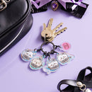 ［限時優惠-現貨][須用Payme/支付寶HK/ FPS結帳]ちいかわChiikawa- 魔法少女系列~悪系列亞克力4連鎖匙扣 SCH1213