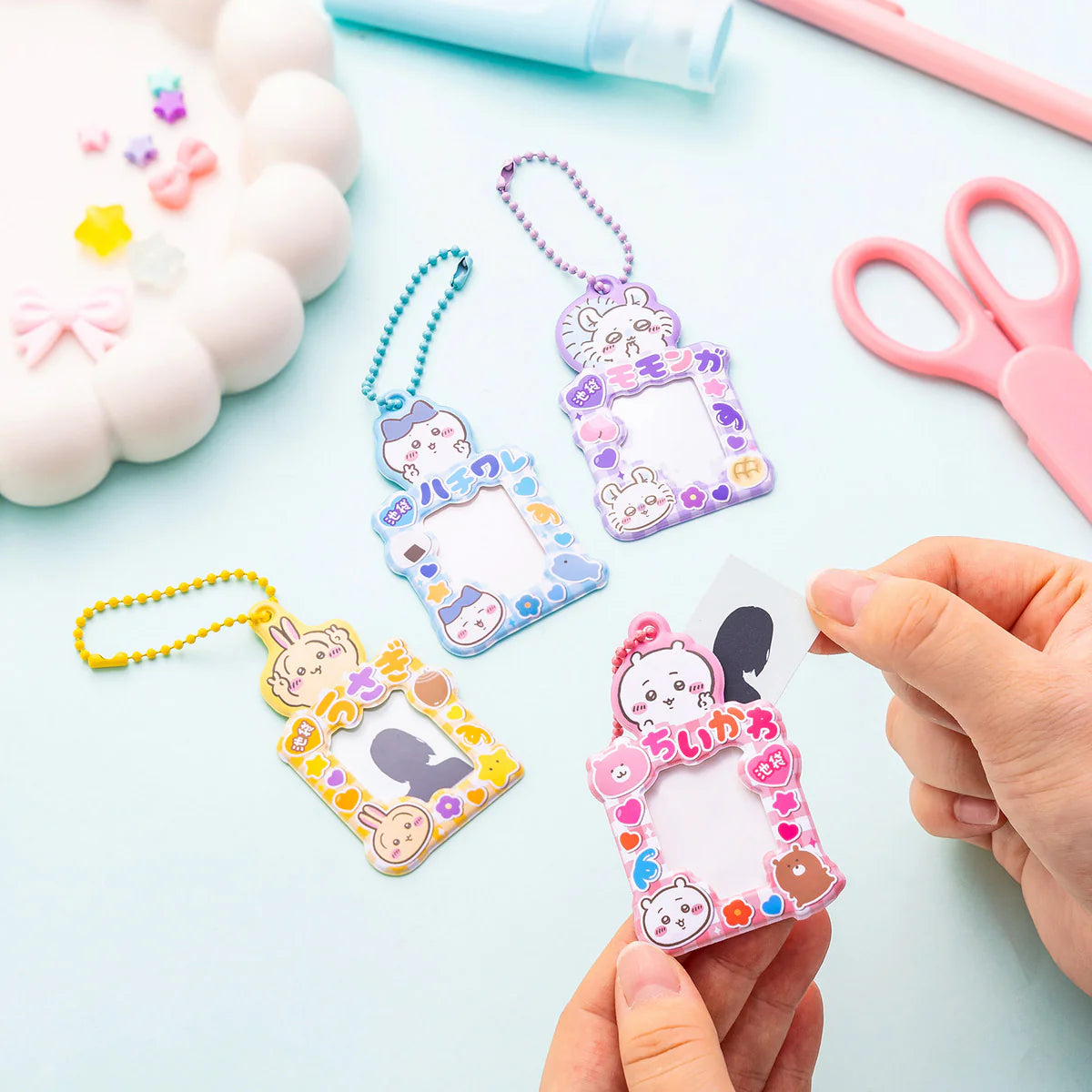 [準現貨][約4月尾到貨] ちいかわChiikawa  Go！IKEBUKURO 系列～ 應援照鎖匙扣 （全8款，盲抽）SCH1503