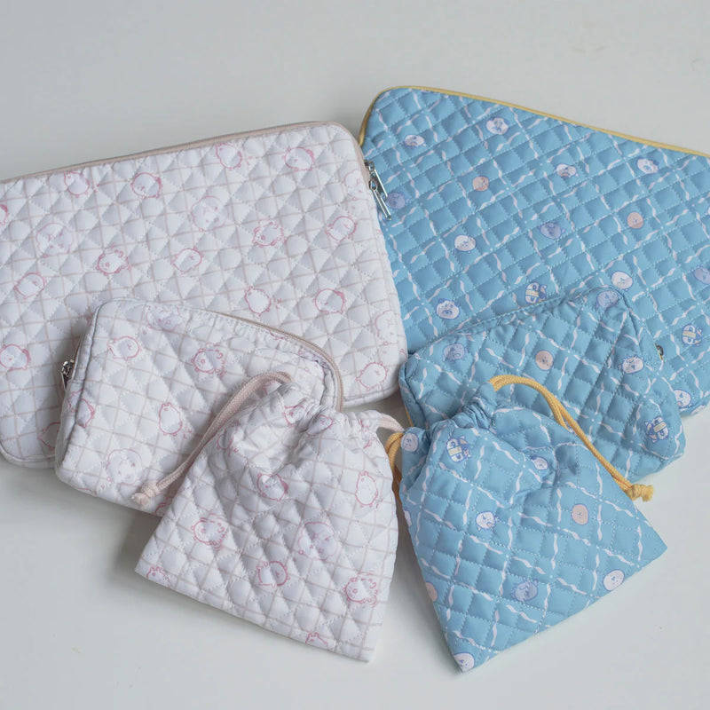 [現貨] ナガノNAGANO JOKE BEAR 藍色平板電腦袋 IPAD袋 SNA0209