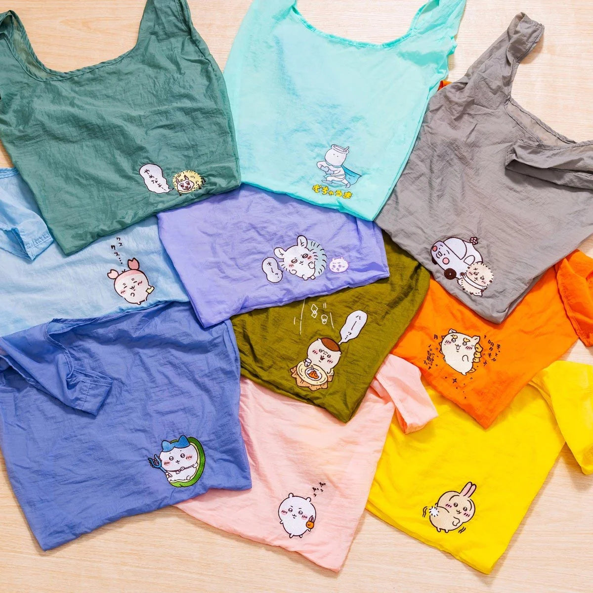 [準現貨][預計約1月尾到貨] ちいかわCHIIKAWA-公仔頭＋環保袋 うさぎ兔兔SCH1351