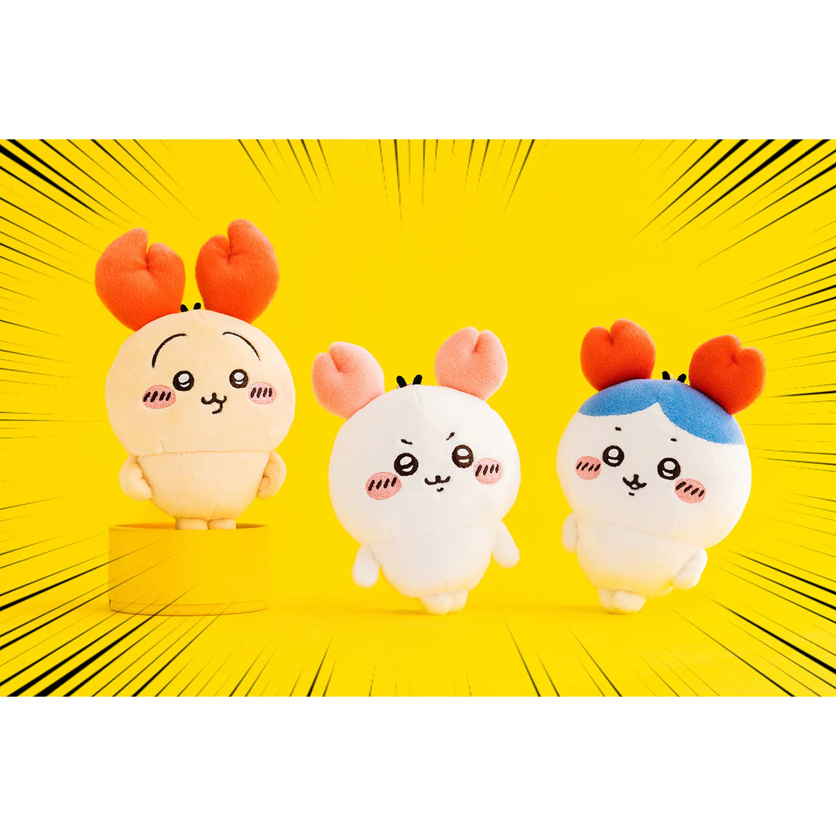 [Almost in stock][Arriving around early August] Chiikawa - Momonga Flying Squirrel Swaddle Pendant Charm SCH0559