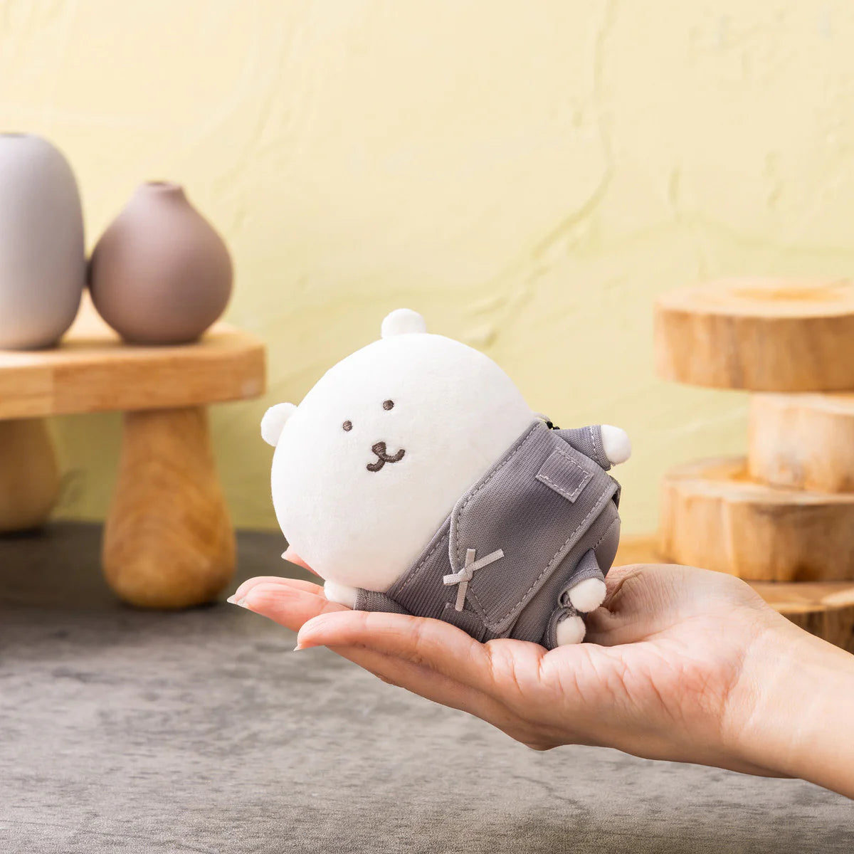 [現貨]ナガノNAGANO JOKE BEAR 公仔掛件 作務衣のくま SNA0205