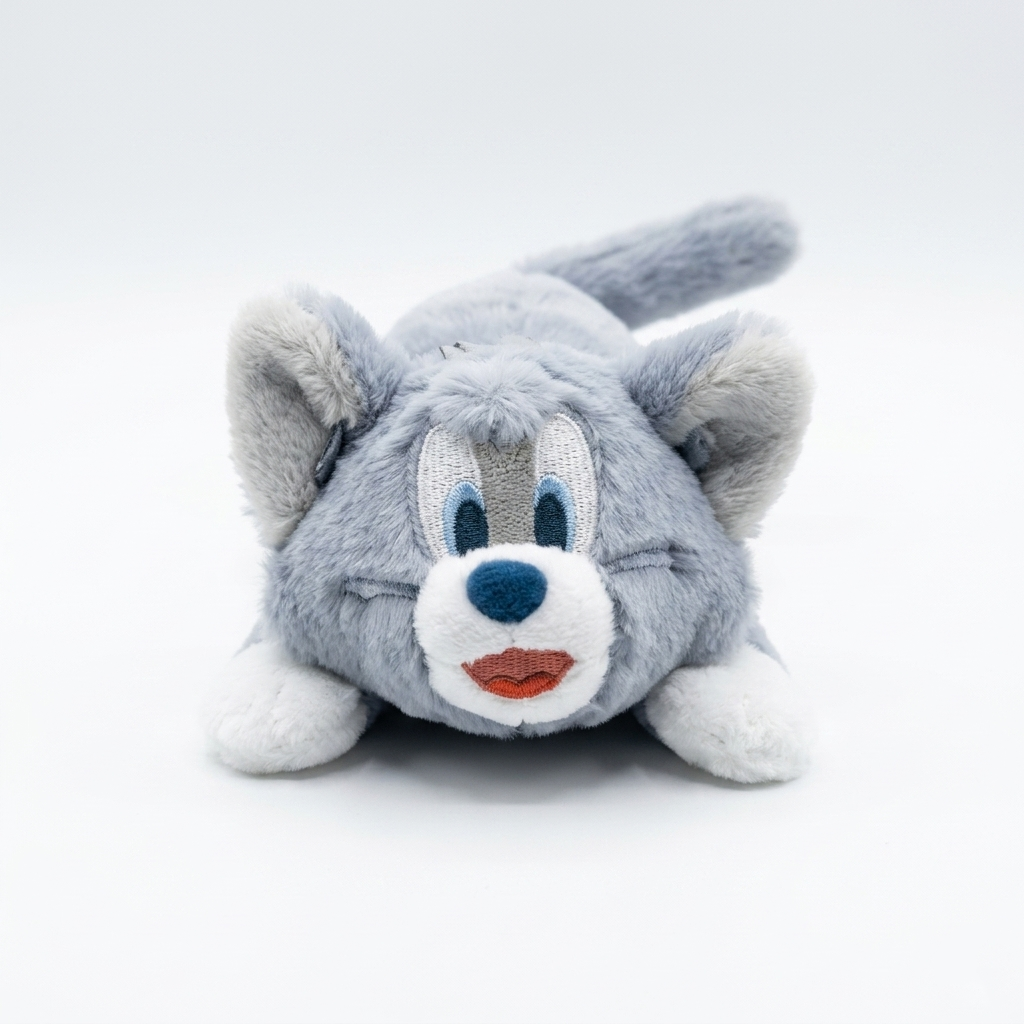 [現貨] Tom and Jerry - 85週年紀念Tom and Jerry日本展限定！限定色趴趴公仔- 粉藍色Tom STJ0272