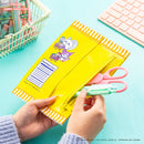 [準現貨] [預計1月中後到貨]ちいかわCHIIKAWA X SANRIO聯乘系列- うさぎ兔兔X  布甸狗零食袋風小物袋  SCH1390