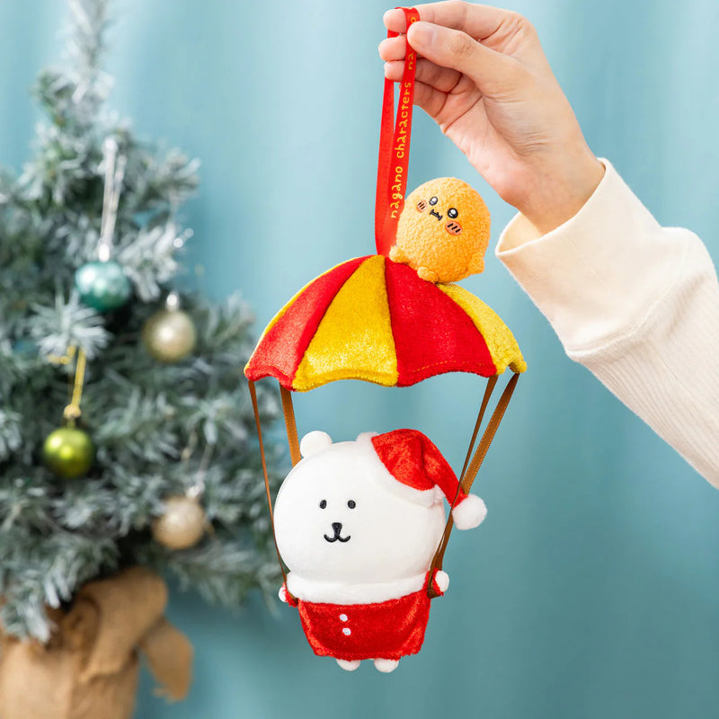 [準現貨] [限Payme/AlipayHK/FPS支付，預計12月尾到貨]ナガノNAGANO JOKE BEAR 聖誕系列-聖誕老人 JOKE BEAR公仔吊飾 SNA0216
