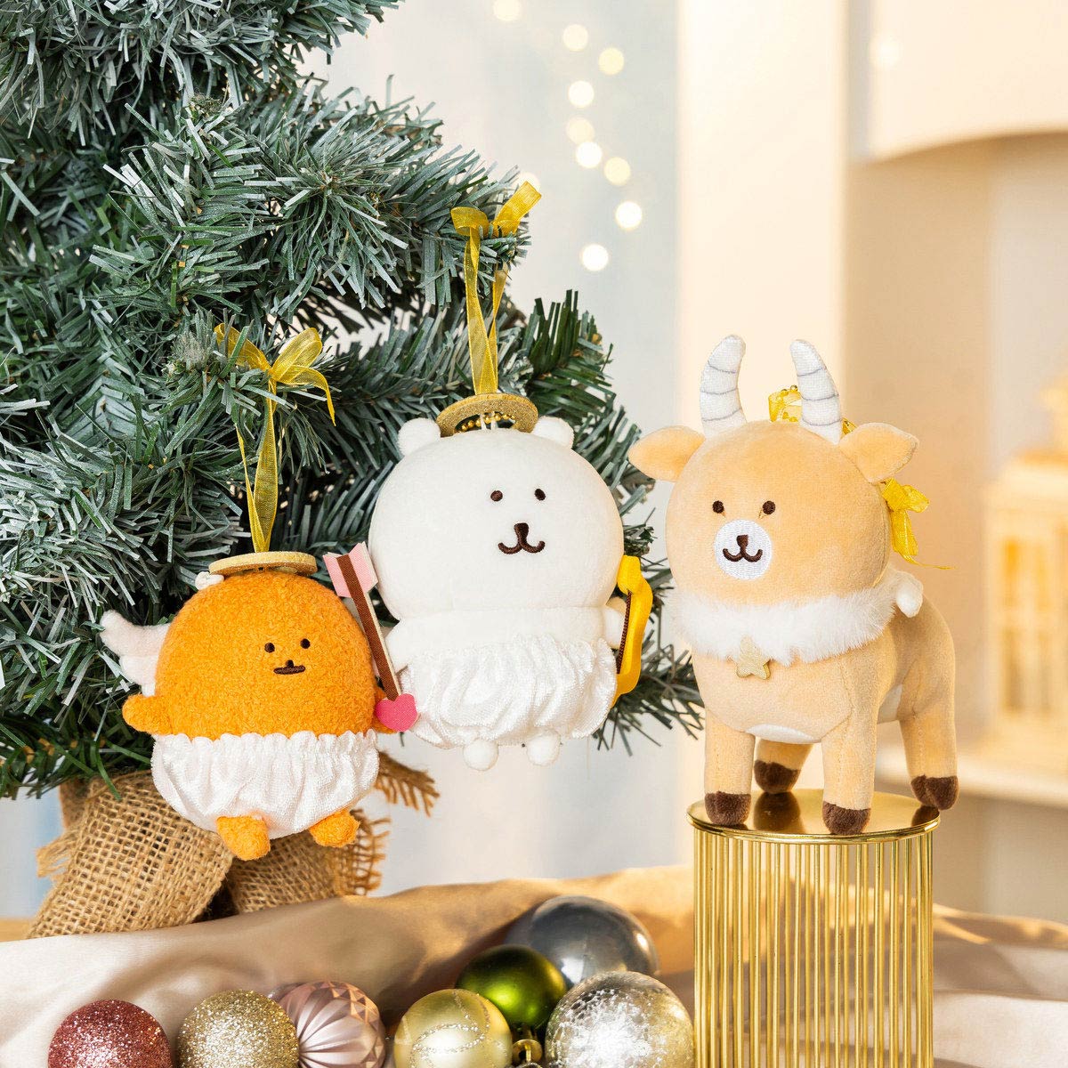 In Stock] Nagano Joke Bear Christmas Angel Series - Croquette Mogura