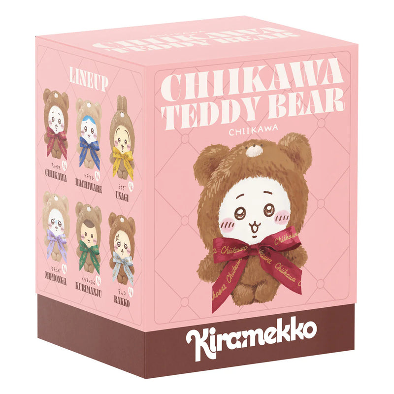[準現貨] [預計12月中到貨]ちいかわCHIIKAWA Kiramekko Teddy Bea系列-うさぎ兔兔鎖匙扣 SCH1362