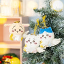 [準現貨] [限Payme/AlipayHK/FPS支付，預計12月尾到貨]ちいかわCHIIKAWA 聖誕天使系列-ハチワレ 小八 公仔吊飾 SCH1381