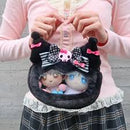 [現貨] 日本Sanrio推活系列～My Melody 50周年＆Kuromi 20周年限定！Kuromi款痛袋  SRIO0028