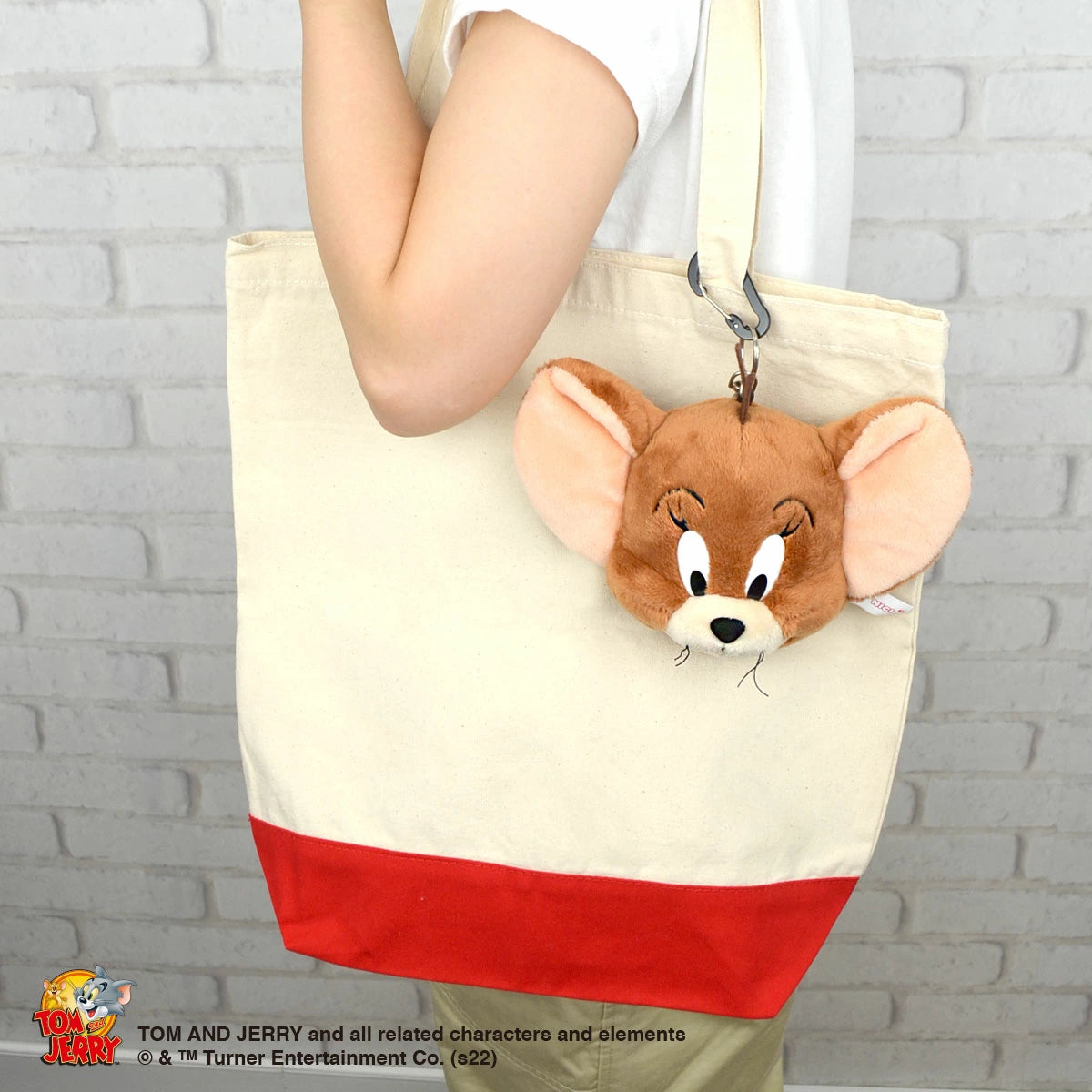 [現貨] Tom and Jerry 公仔大頭附伸縮帶卡套- Jerry STJ0193