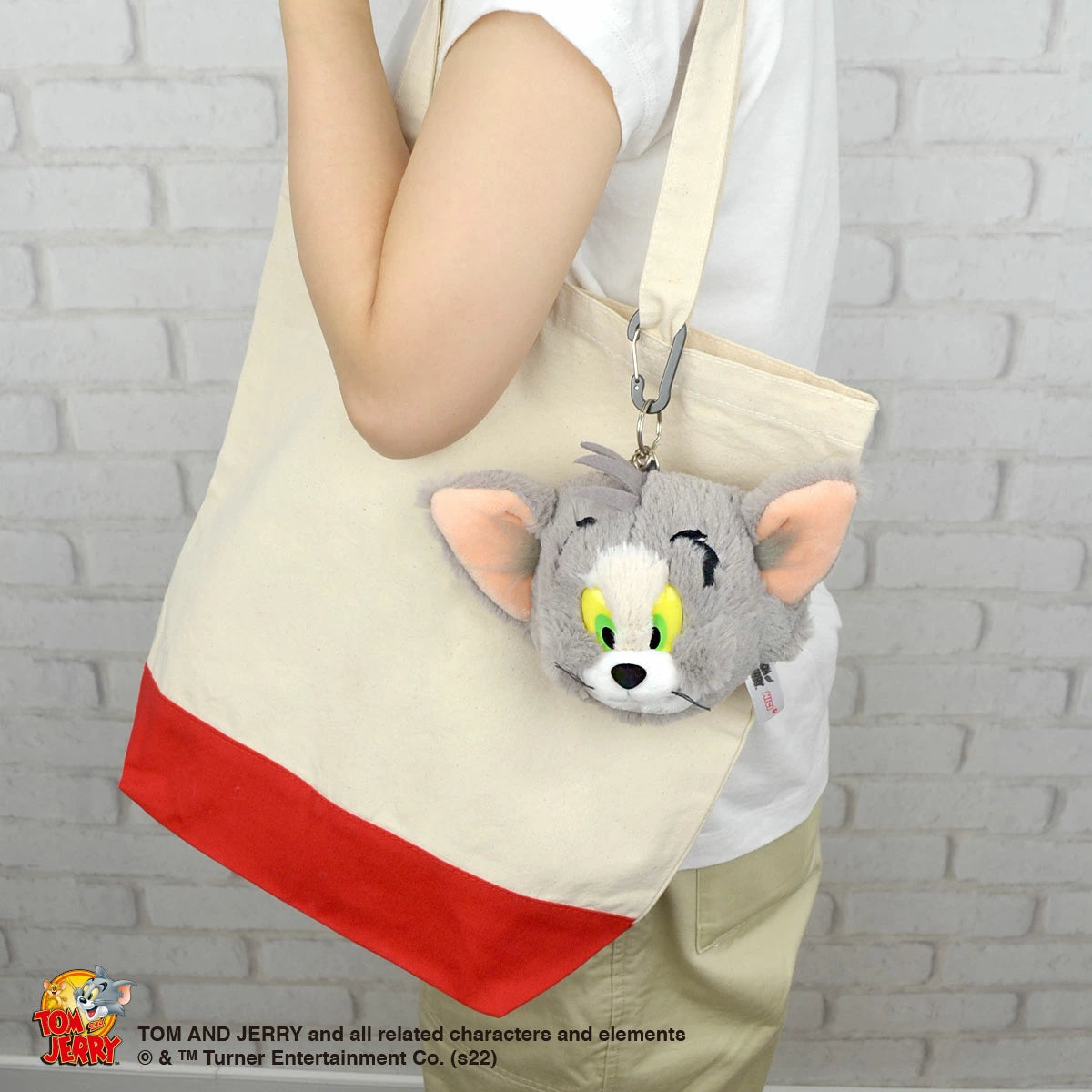 [現貨] Tom and Jerry 公仔大頭附伸縮帶卡套- Tom STJ0192