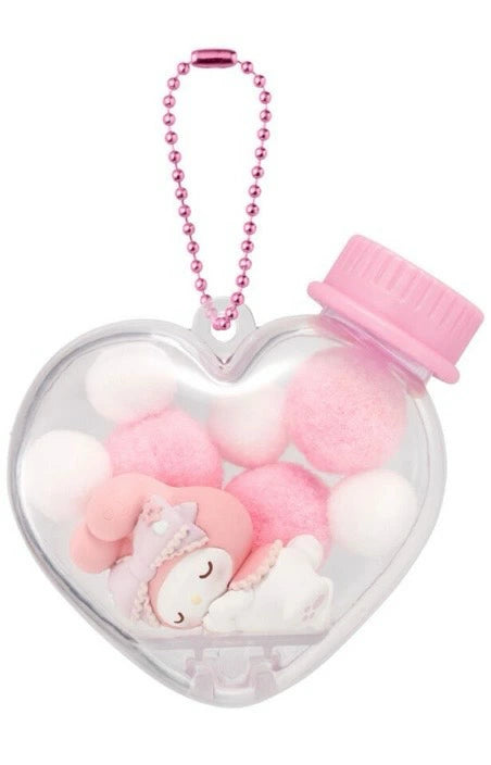 [現貨]Sanrio 食玩- 心心盒睡覺公仔掛件 （全7款，散買） SRIO0042