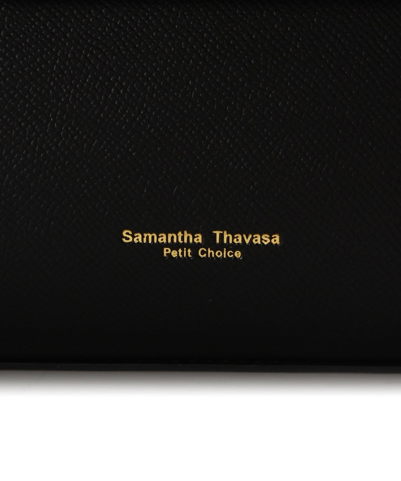 [預訂款] Samantha Thavasa Petit Choice - 簡約雙色翻蓋單肩包（全3色）SSG0108