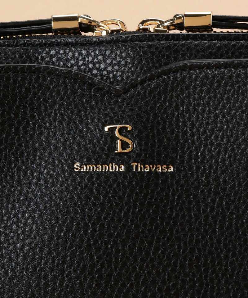 [預訂款] Samantha Thavasa - 波浪設計裁剪單肩包 （全4色） SSG0117