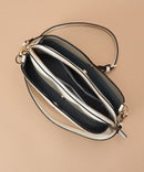 [預訂款] Samantha Thavasa - 波浪設計裁剪單肩包 （全4色） SSG0117