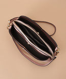 [預訂款] Samantha Thavasa - 波浪設計裁剪單肩包 （全4色） SSG0117