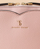 [預訂款] Samantha Thavasa - 波浪設計裁剪單肩包 （全4色） SSG0117