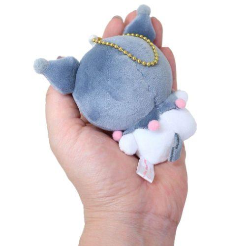 [現貨]Sanrio×もちもちぱんだ クロミ Kuromi 掛件公仔  SRIO0036