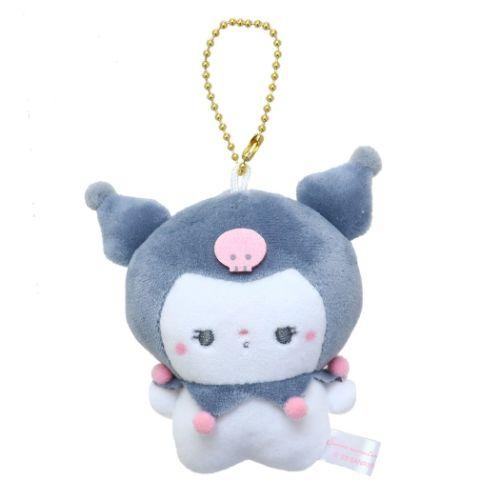 [現貨]Sanrio×もちもちぱんだ クロミ Kuromi 掛件公仔  SRIO0036