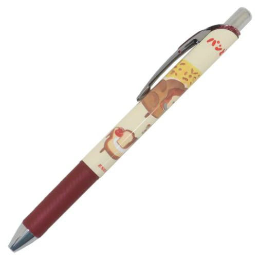 [現貨]パンどろぼう麵包小偷- 啡色圖案原子筆（黑墨/0.5mm)  SBB0152