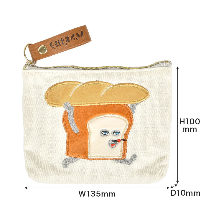 [現貨] パンどろぼう麵包小偷 ~ 小物袋（全2色） SBB0088
