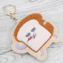 [現貨] パンどろぼう麵包小偷 ~ 毛絨刺鏽鎖匙扣 A SBB0086