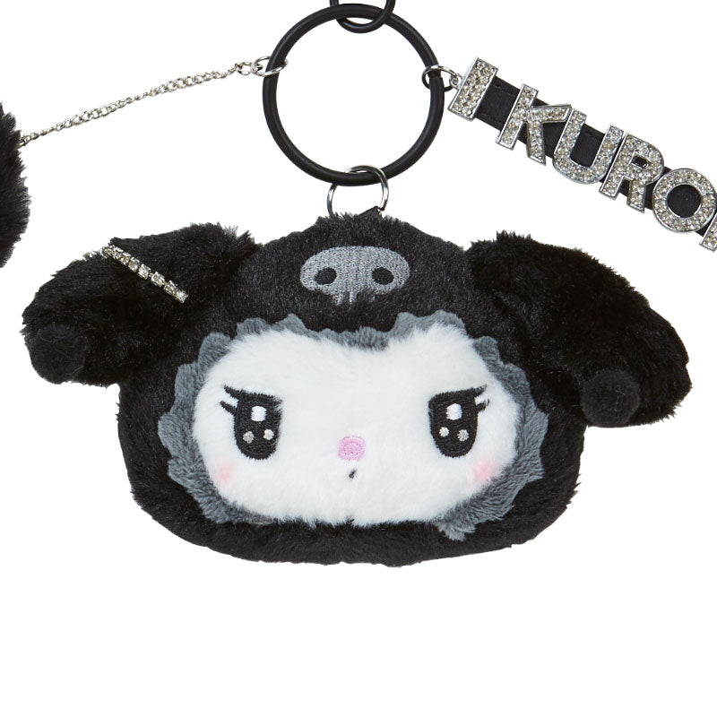 [In Stock] Black Kuromi Plush Keychain SRIO0015