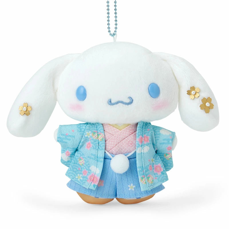 [In Stock] Japanese Version Cinnamon Dog ~ Kimono Doll Keychain SRIO0025