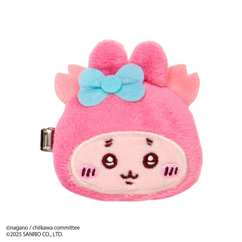 [現貨] ちいかわCHIIKAWA X Sanrio 聯乘-  古本屋 X my melody 公仔髮夾  SCH1245