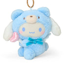 [現貨]Sanrio 毛毛熊仔衣裝公仔吊飾-CINNAMOROLL SRIO0039