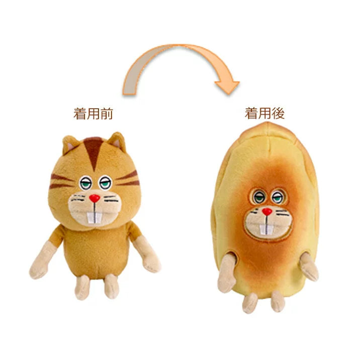 [準現貨] [約2月尾到貨] パンどろぼう麵包小偷 假麵包小偷 可脫式毛絨公仔 SBB0057