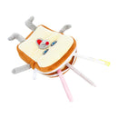 [現貨]パンどろぼう麵包小偷 ~ 雙面兩用大面公仔小物袋 SBB0092