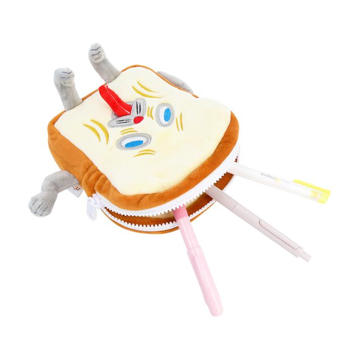 [現貨]パンどろぼう麵包小偷 ~ 雙面兩用大面公仔小物袋 SBB0092