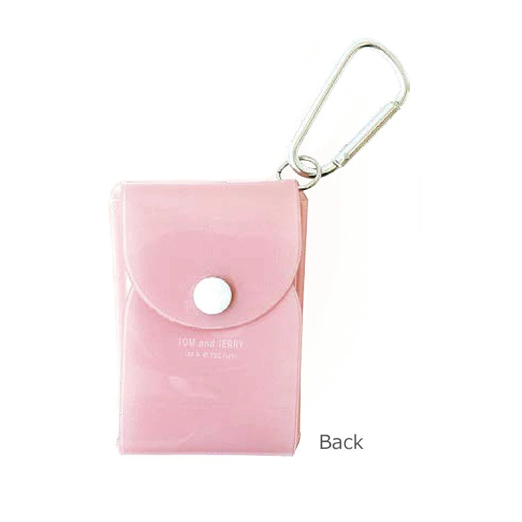 [現貨]Tom and Jerry～ Tom And Jerry 粉紅色心心小物袋 STJ0218