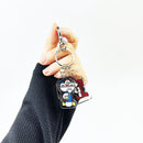 [現貨] DISENY X 松本セイジ 唐老鴨X大鼻鋼牙 鎖匙扣 SH0169