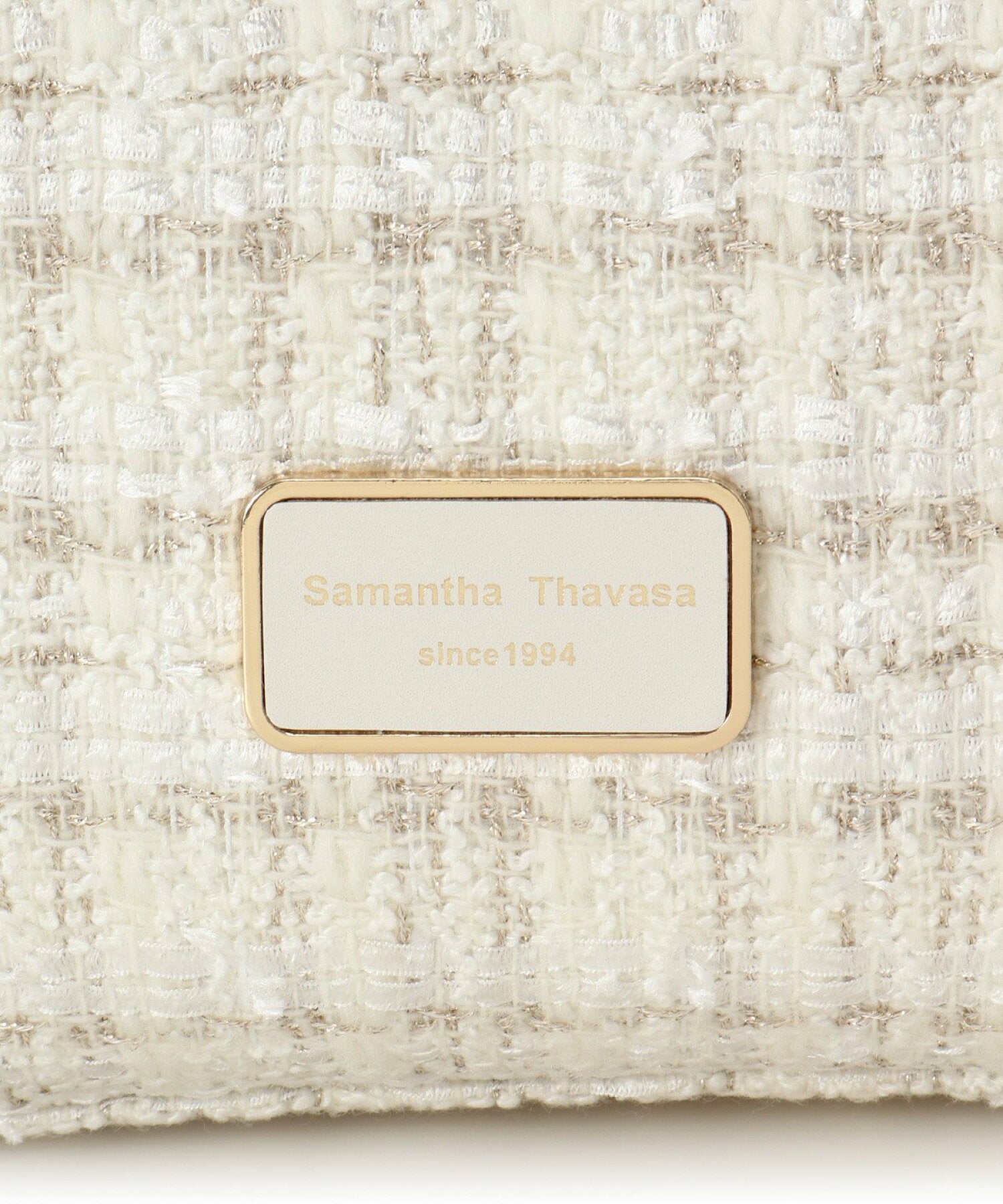 [預訂款] [請先向客服查詢日本庫存] Samantha Thavasa 精美粗呢方形手提包（全3色） SSAM0026