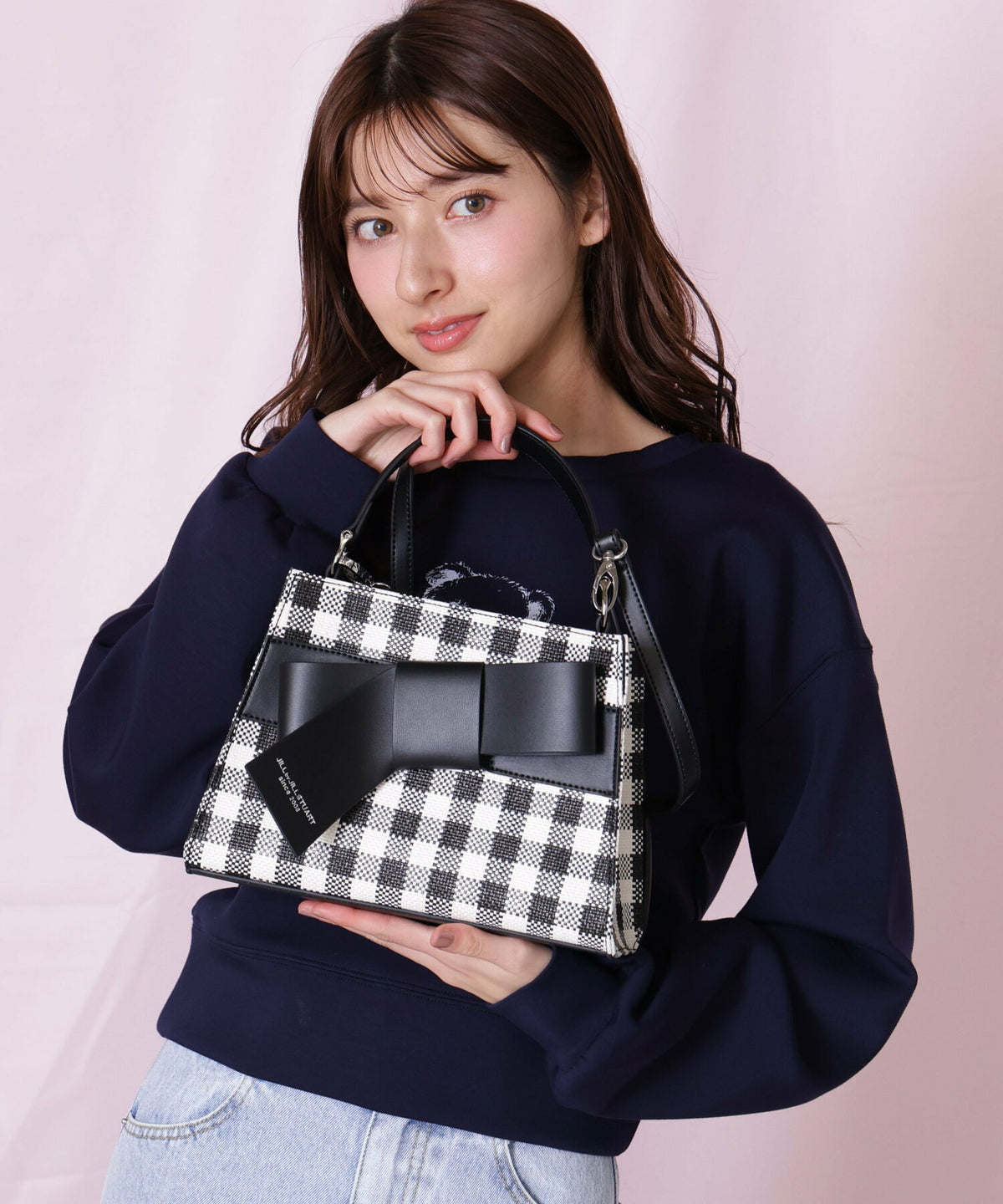 [預訂款] [請先向客服查詢日本庫存] JILL by JILL STUART- 優雅甜美立體蝴蝶結系列經典手頭一體單肩包（全5色） SG0098