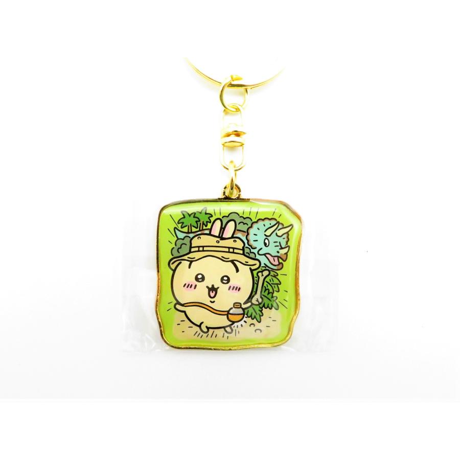 [Ready stock] ちいかわCHIIKAWA~Japanese region limited series~Fukui limited-Dinosaur うさぎRabbit keychain SCH11946