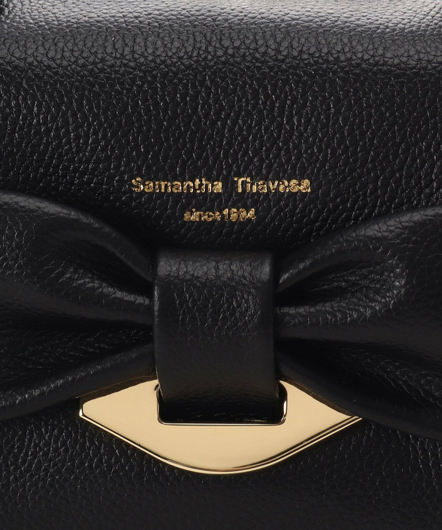[預訂款] [請先向客服查詢日本庫存] Samantha Thavasa 優雅大蝴蝶結牛皮手提包（全3色） SSAM0024