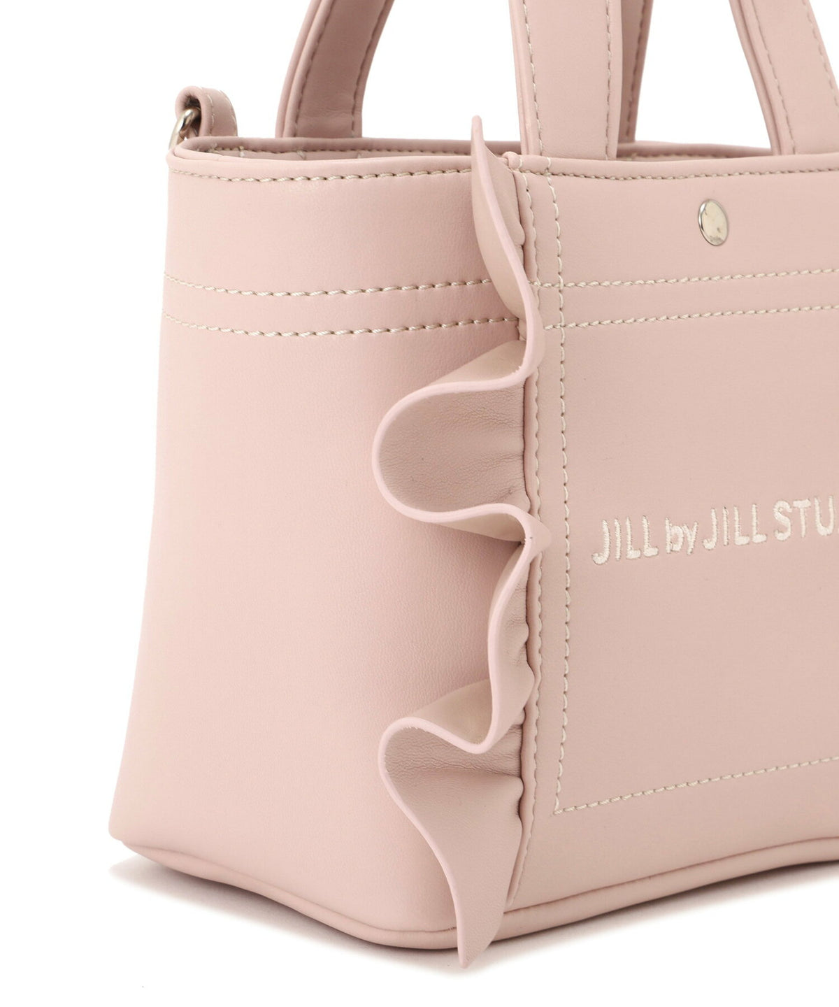 [預訂款] [請先向客服查詢日本庫存] JILL by JILL STUART- 高質感細荔枝紋經典荷葉邊迷你托特包（全3色） SG0102