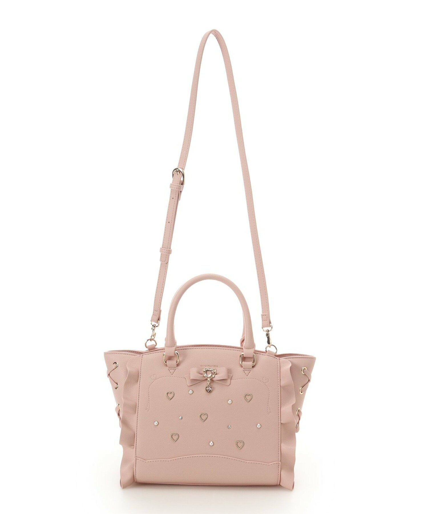 [預訂款] [請先向客服查詢日本庫存] SAMANTHAVEGA 心形緞帶雙翼包(小)（全3色） SSAM0020